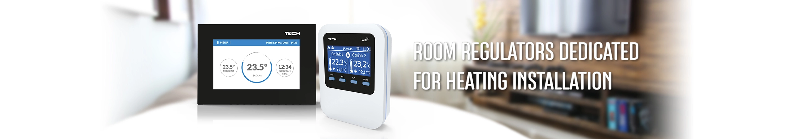 Controllers for heating instalations - TECH Controllers - TECH Controllers