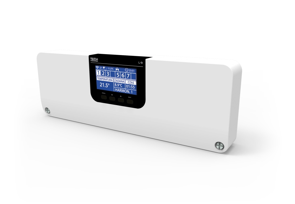 Floor heating controllers