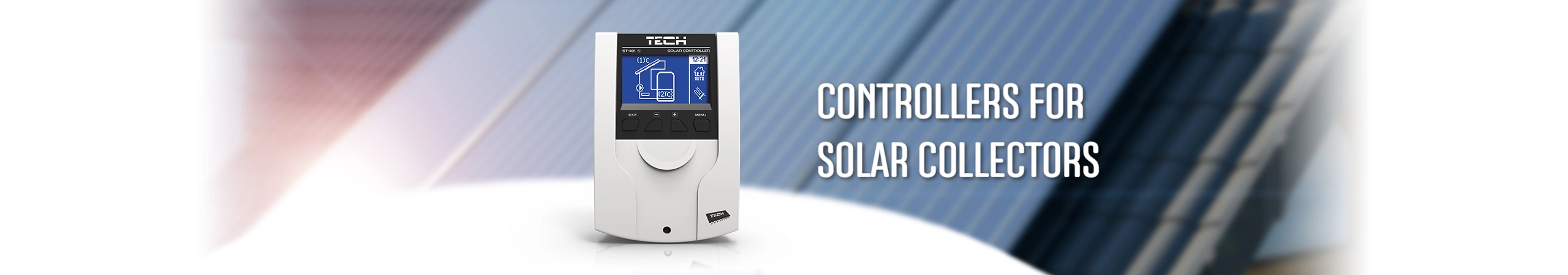 For solar collectors - TECH Controllers