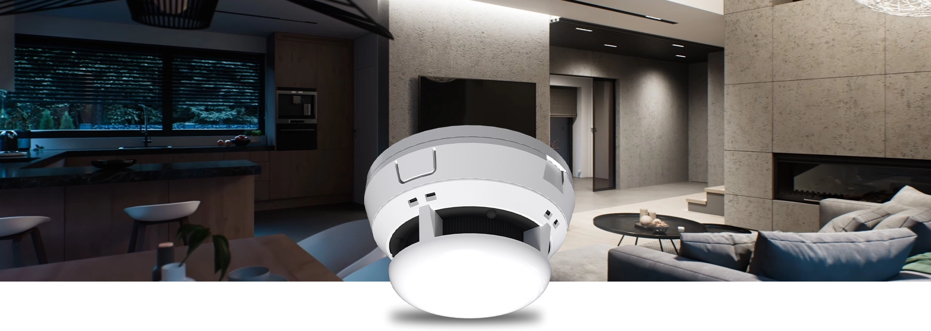 Wireless smoke sensor CD-01