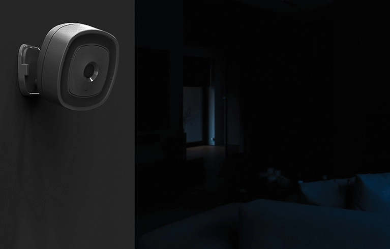 With a motion sensor