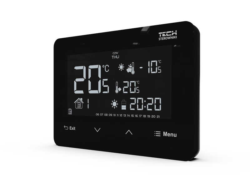 Two-state room regulators flush mounted - EU-293 v2 - 5