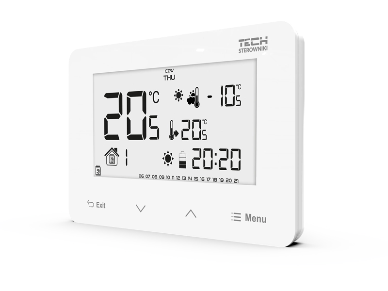 Two-state room regulators flush mounted - EU-293 v2 - 6