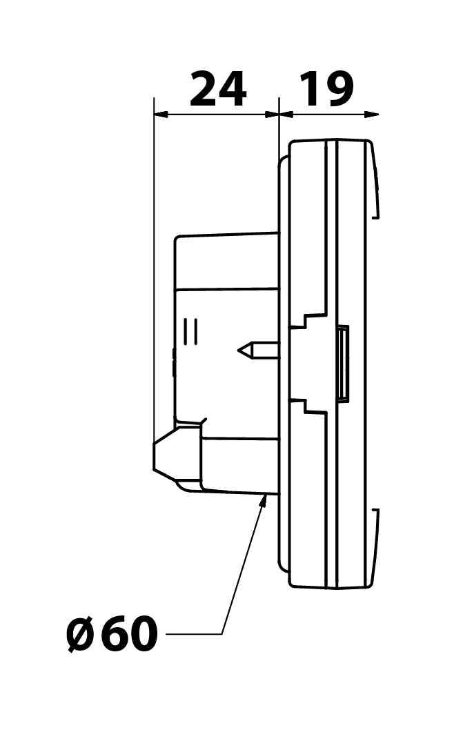 Dedicated to gas boilers - EU-2801 WiFi - 2