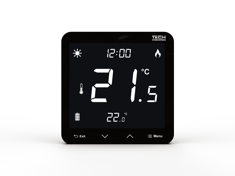 Two-state room regulators flush mounted - EU-297 v2 - 5