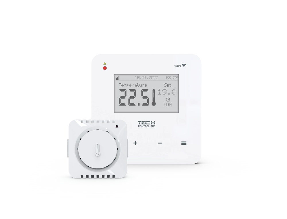 Two-state room regulators flush mounted - EU-T-5z WiFi