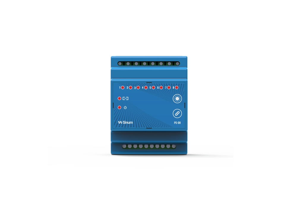 on DIN rail - PS-08