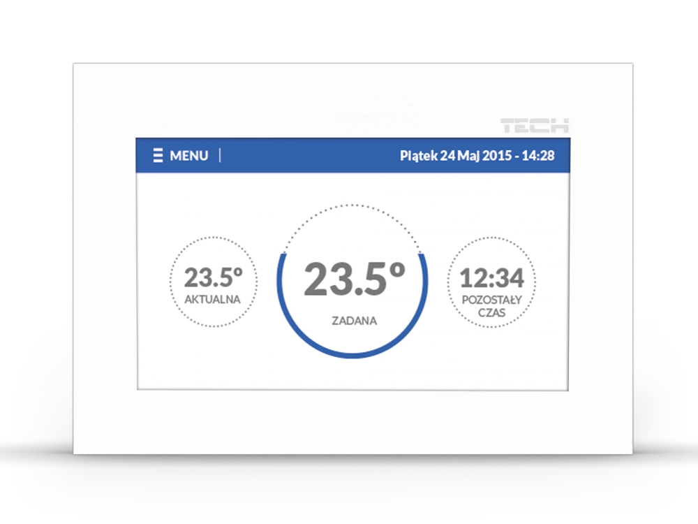 Двухпозиционные терморегуляторы скрытого монтажа - ST-283 C WiFi - 2