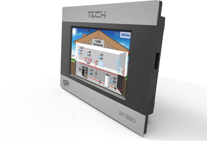 Терморегуляторы с RS-связью - ST-280