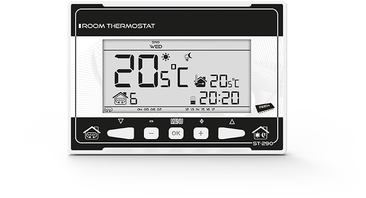 Двохпозиційні кімнатні термостати - EU-290 v2 - 2
